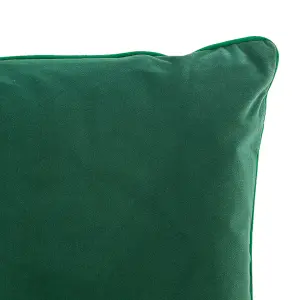 GoodHome Valgreta Dark green Square Indoor Cushion (L)43cm x (W)430cm