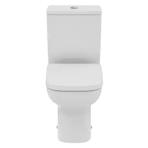 Ideal Standard i.life A White Back to wall Square Toilet set with Soft close seat & Close coupled cistern