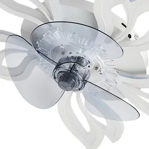 Armentha 65cm Ceiling Fan with LED Lights White