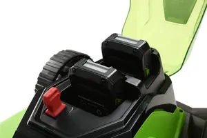 Greenworks Tools 48V (2 x 24V) 41cm (16") Lawnmower includes 2 x 24V 2Ah Batteries & 2Ah charger