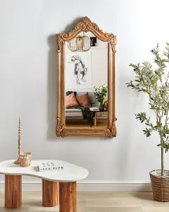 Wall Mirror MABLY Wood Natural