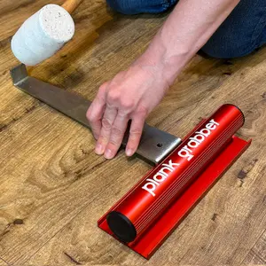 Plank Grabber From Floor-Fix Pro -Tapping Block and Floor Gap Fixer for Laminate and Wood Floors  Flooring Installation Tool