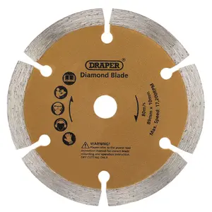 Draper 89mm Diamond Blade for Draper Storm Force Mini Plunge Saw 25976