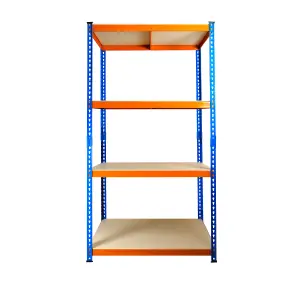 3 Bays of 4 Tier Extra Heavy Duty Storage Racking 1800h x 900w x 450d mm 300kg