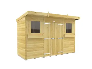 DIY Sheds 10x4 Pent Summer Shed Loglap