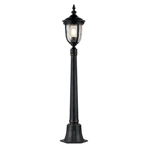 Elstead Cleveland Outdoor Bollard Weathered Bronze, IP44