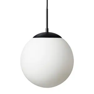 Herrera 1 - Light Globe Pendant Black / 30cm H x 30cm W x 30cm D