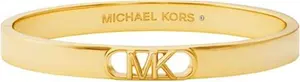 Michael Kors Ladies' MK Gold Tone Stainless Steel Bangle