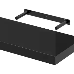 GoodHome Cusko Rectangular Floating shelf (L)60cm x (D)23.5cm