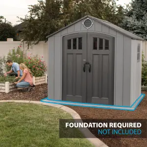 Lifetime 8 Ft. x 7.5 Ft. Outdoor Storage Shed