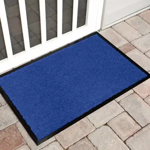 Bouldin Door Mat Blue / 40cm W x 60cm L