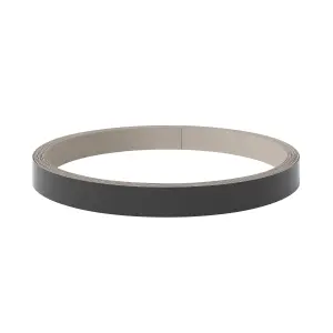 GoodHome Artemisia Graphite Edging tape, (L)10m (W)19mm