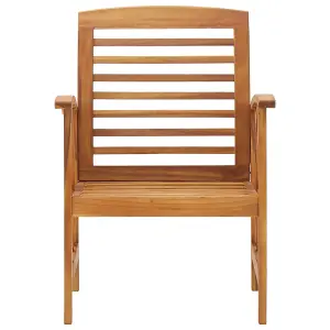 Berkfield Garden Chairs 2 pcs Solid Acacia Wood