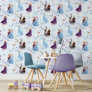 Disney Multi Novelty Pearl effect Embossed Wallpaper