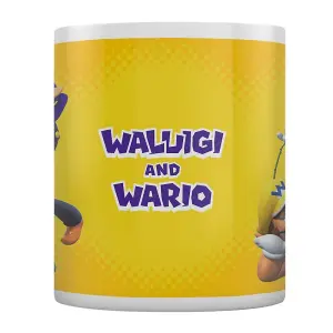 Super Mario Rascals Mug White/Yellow (One Size)