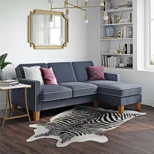 Bowen Sectional 3-seater Sofa in Blue