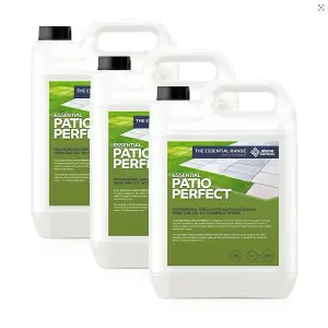 Stonecare4U - Patio Perfect (15L) - Alkaline Patio Cleaner - Removes, Dirt, Grime and Algae Without Damaging Natural Stone