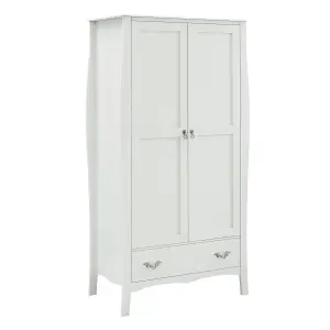 Melody Maison Large Double Wardrobe - Elizabeth Ivory Range