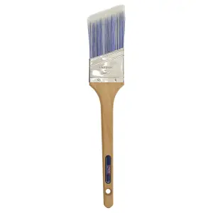 Sealey Wooden Handle Cutting-In Paint Brush 50mm Polished Beech Handle SPBA50