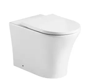 Aquarius K-Series Rimless Back To Wall Toilet and Soft Close Seat AQKS537