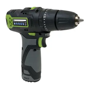 Sealey Cordless Combi Drill 10mm 10.8V SV10.8 Series With Battery and Charger CP108VDD