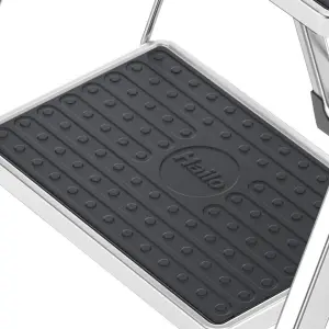 Hailo K60 Aluminium Folding Step Stool - 3 Steps