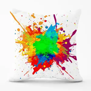 Paint Splash Outdoor Cushion 45cm x 45cm