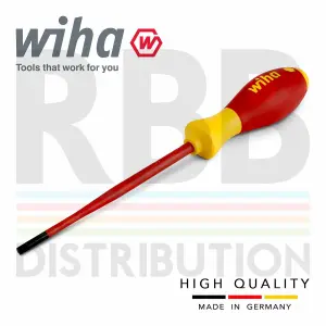 Wiha Torx Screwdriver T25H SlimFix Fit SoftFinish VDE Electrician Security 41144