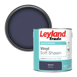 Leyland Trade Vinyl Soft Sheen Walls & Ceilings Emulsion Paint Warlock (PPG1173-7) - 2.5L