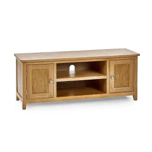 Classic Oak Widescreen TV Unit