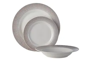 Interiors by Premier Avie 12 Pc Spoke Dinner Set