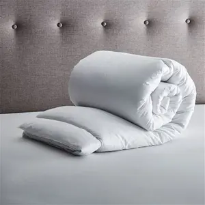 Fogarty Light & Cosy 7.5 Tog Duvet, Size: Single, White