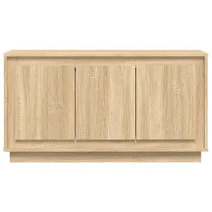 Alpen Home Sideboard Sonoma Oak 102X35x55 Cm Engineered Wood Sonoma Oak