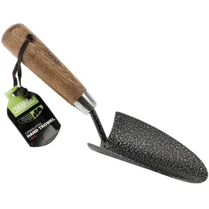 Draper  Carbon Steel Heavy Duty Hand Trowel with Ash Handle, 125mm 14313