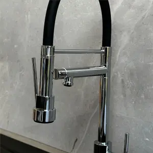 Liquida GD386CH Single Lever Multi Use Pull Out Chrome Kitchen Mixer Tap