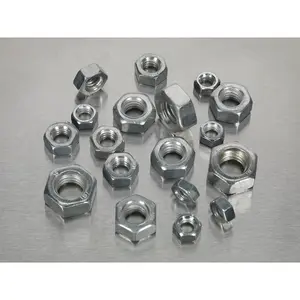 Sealey Steel Nut Assortment 320pc 1/4"-1/2"UNF AB029SN