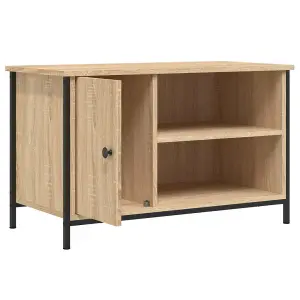 Berkfield TV Cabinet Sonoma Oak 80x40x50 cm Engineered Wood