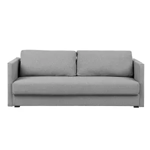 Beliani Scandinavian Sofa Bed EKSJO Light Grey