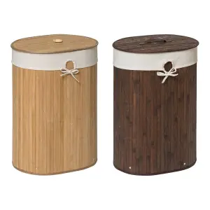 Maison by Premier Kankyo Natural Oval Laundry Hamper