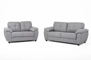 Furniture Stop - Solana™ Range 3+2 Seater Twist Fabric Sofa Set