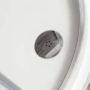 90mm Outlet Chrome Fast Flow Shower Waste