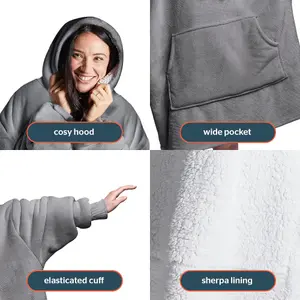 Silentnight Heat Genie Self-Heating Oversized Hoodie