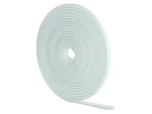 Stormguard Self Adhesive Brush Pile Insulation Tape 5m Long in White