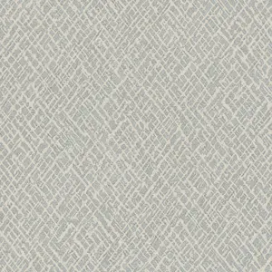 Galerie Earth Collection Silver Textured Crosshatch Effect Sheen Wallpaper Roll