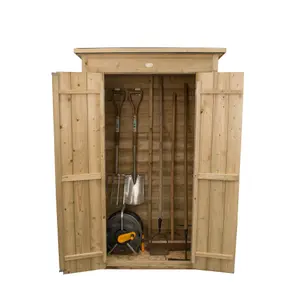 Forest Garden Tall 750L Tongue & groove Pent Garden storage 1380mm 1080mm