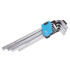 Pro User - 9pc Chrome Vanadium Long Hex Key Set