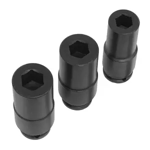 Sealey Deep Weighted Impact Socket Set 1/2"Sq Drive 3pc SX319