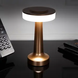 Global Gizmos Battery Operated Modern Table Lamp