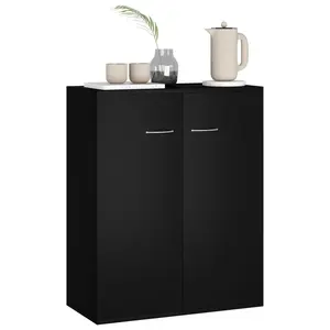 Aatish 60 Cm Wide Sideboard Black