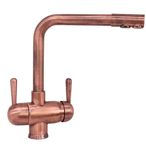 Hommix Parma Copper 3-Way Tap (Triflow Filter Tap)